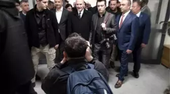GAZİANTEP - İçişleri Bakanı Soylu, Kilis'te terör saldırısında yaralanan güvenlik görevlilerini ziyaret etti
