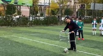 SEREBRAL PALSİLİ ALPEREN FATİH'İ DUYGULANDIRAN GOLLER