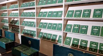 Özbekistan'da 100 ciltlik 'Türk Edebiyatının Başyapıtları' kitap serisi tanıtıldı