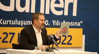 AK Parti'li Şen, 'Bursa Kitap Günleri'nde söyleşiye katıldı