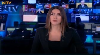 Depreme canlı yayında yakalanan spikerin zor anları