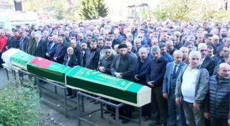 KAZADA ÖLEN ÇİFT İLE OĞULLARI, TOPRAĞA VERİLDİ