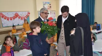 4 kardeşten öğretmenlerine sürpriz ziyaret