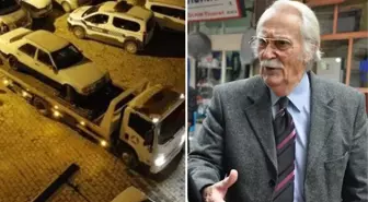 Merhum sinema sanatçısı Eşref Kolçak'ın hırsızlardan kurtarılan otomobili ailesine teslim edildi