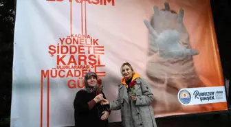 Başkan Şimşek: 'Kadına karşı her türlü şiddetin karşısındayız'
