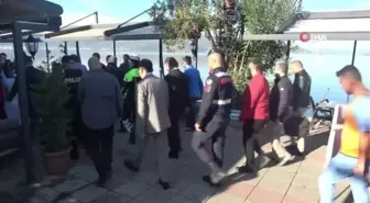 Fethiye'de erkekler kadına şiddete karşı yürüdü