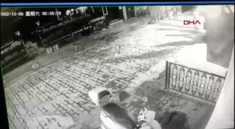 BEYOĞLU'NDAKİ ÇATIŞMA ÖNCESİ ŞÜPHELİLERİN POLİSTEN KAÇIŞ GÖRÜNTÜLERİ