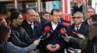 İMAMOĞLU GAZETECİLERİN SORULARINI YANITLADI