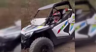 Minik Sofuoğlu dur durak bilmiyor... Bu kez de ATV motoruyla off-road yaptı