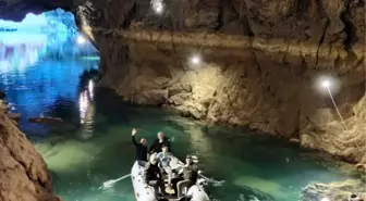 Altınbeşik Mağarası'nın 2'nci katına araştırma tırmanışı