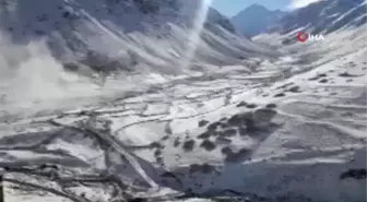 Rize'nin yüksek kesimleri beyaza büründü