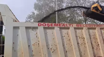 Döşemealtı Belediyesi'nden Atatürk Caddesi'ne Sıcak Asfalt