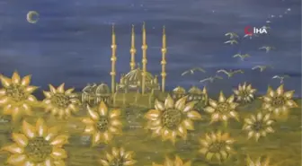 Yılardır Mimar Sinan'ın eserlerini büyük bir sevgiyle resmediyor