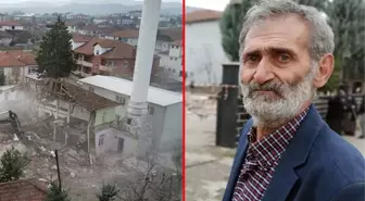 Düzce'de depremde hasar gören caminin yıkımında duygu dolu anlar yaşandı: Evim gibiydi