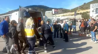 YOLUN KARŞISINA GEÇMEK İSTERKEN CANINDAN OLDU