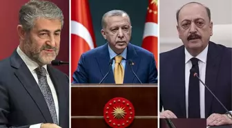 Cumhurbaşkanı Erdoğan'dan iki bakanla sürpriz görüşme! Masada asgari ücret ve EYT var