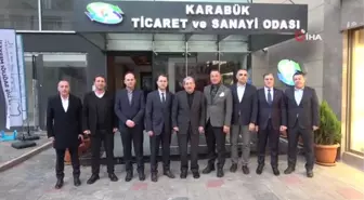 İadeyi ziyaret yapan Başkan Vergili'ye doğum günü sürprizi