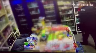 Sert kayaya çarpan hırsız kamerada... Ava giderken avlanan hırsız cebindeki 65 TL'den oldu