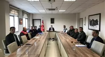 Burhaniye'de zeytin hırsızlığı önlemleri değerlendirme toplantısı yapıldı