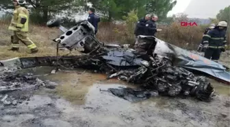 BURSA'DA DOĞAL GAZ SANTRALİ BÖLGESİNE HAVA ARACI DÜŞTÜ; YARALILAR VAR