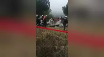 Bursa'da eğitim uçağı düştü: 2 ölü