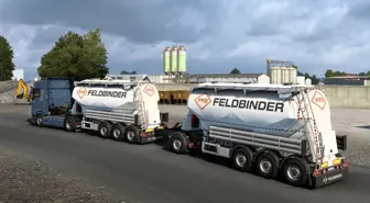 Euro Truck Simulator 2'nin yeni DLC'si Feldbinder Trailers yayınlandı