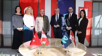 Linz Heyetinden Başkan Büyükerşen'e Ziyaret