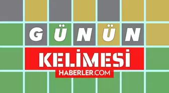 Wordle günün kelimesi nedir? (5, 6, 7 harfli) 2 Aralık Wordle Türkçe - İngilizce bugünkü kelime ne? Wordle İngilizce günün kelimesi ne?