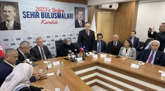 AK Parti Genel Başkan Yardımcısı Uygur, Karabük'te konuştu Açıklaması