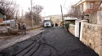 Bünyan'da Cami Kebir ve Sağlık Mahalleleri Asfalta Kavuşuyor