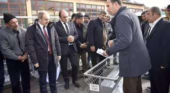Bayburt'ta çiftçilere ekipman dağıtıldı