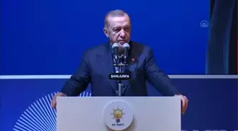 ŞANLIURFA - Cumhurbaşkanı Erdoğan: '(6'lı masa) Bunların siyasetteki tek kutsalı, işgal ettikleri konumlarıdır'