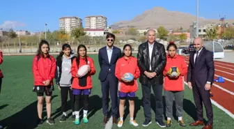 Fransız Büyükelçi Herve Magro ile Türkiye Ragbi Federasyonundan Diyarbakır'a ziyaret