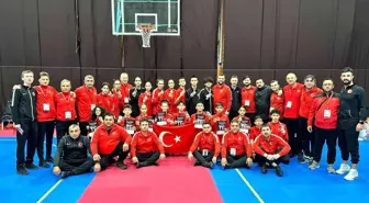 Balkan Tekvando Şampiyonası'nda millilerden madalya yağmuru