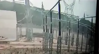 Bursa'da 2 kişinin öldüğü uçak kazası güvenlik kamerasında