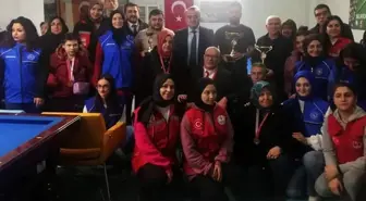 Engelli vatandaşlara yönelik bilardo turnuvası yapıldı