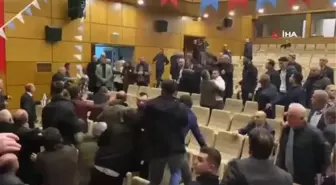 İYİ Parti'nin Rize Merkez İlçe Kongresi'nde kavga çıktı