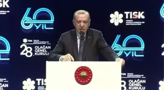 Cumhurbaşkanı Erdoğan: 'Asgari ücret gibi konularda işvereni ve devletiyle gereken fedakarlıkları yaparak çalışanlarımızın haklarını korumayı...