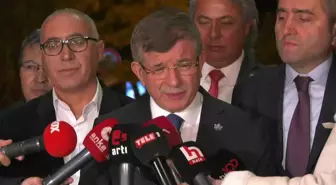 Davutoğlu: Hepimizin Yaklaşan Seçim Ortamıyla İlgili Hem Kaygı Duyması Hem de Basiretle Bu Şiddet Ortamının Ortadan Kalkması İçin Çaba Sarf Etmesi...