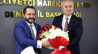 Denizli MHP'de bayrak değişimi