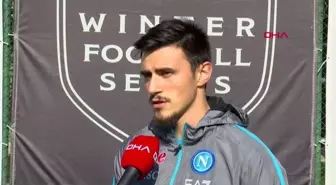 SPOR Eljif Elmas: Hem Napoli, hem de Fenerbahçe'nin şampiyonluğu müthiş olur