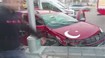 AKSARAY'DA KAZA, 4 YARALI