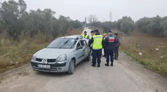 Bursa'da kazaya karışan otomobilin çarptığı kepçe operatörü öldü