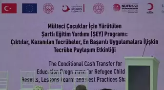 Mülteciler İçin Şartlı Eğitim Yardımı Programı İçin Ankara'da Tören Düzenlendi.