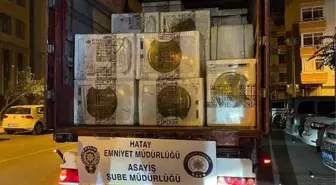 1 milyon liralık çamaşır makinelerini depoya saklayan şoföre gözaltı