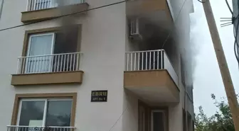 Hatay'da apartman dairesinde çıkan yangın söndürüldü