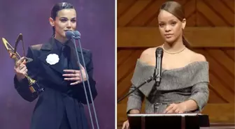 Pınar Deniz'in alay konusu olan konuşması Rihanna'dan alıntı mı? Sözleri neredeyse aynı