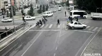 ŞANLIURFA'DA KAZALAR KAMERADA