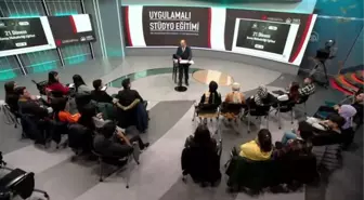 İletişim Başkanlığı ve Anadolu Ajansından geleceğin iletişimcilerine uygulamalı stüdyo eğitimi