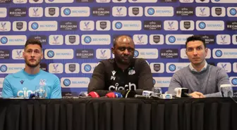 Crystal Palace Teknik Direktörü Patrick Vieira'dan gündeme dair açıklamalar